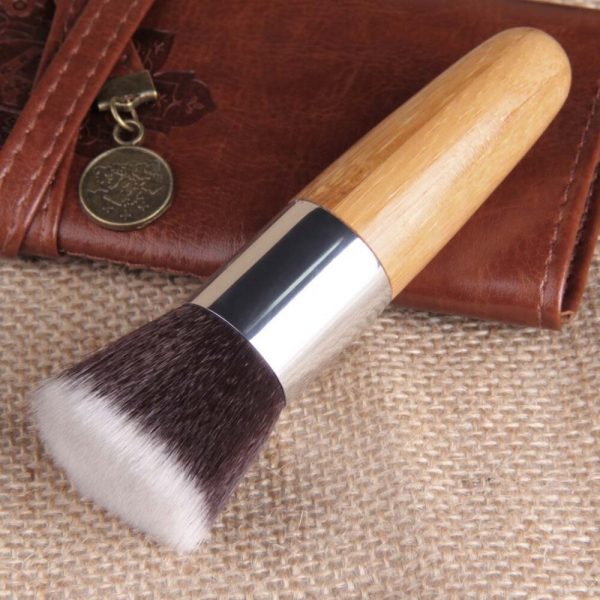 Professional Makeup Foundation Brush Cosmetic Kabuki Blending Flat Top Brushes