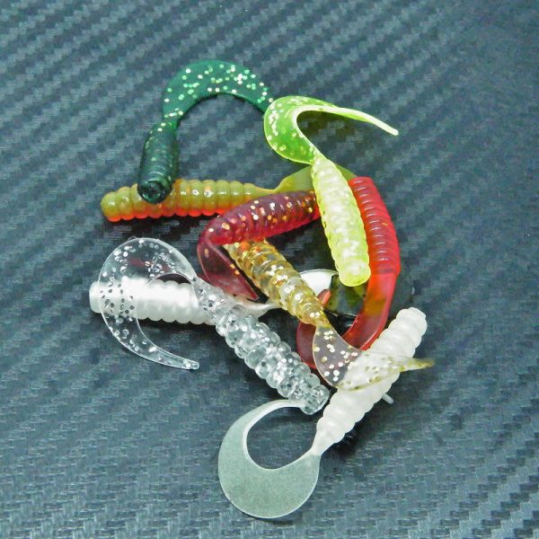 Curly Fishing Lures Fish Baits