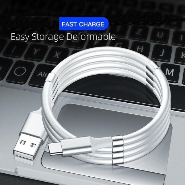 Type C Self Winding Magnetic Cable