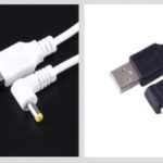 USB Type A To Male Barrel Cable