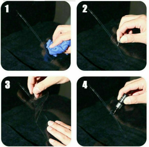 Windshield Repair Resin Kit Fluid