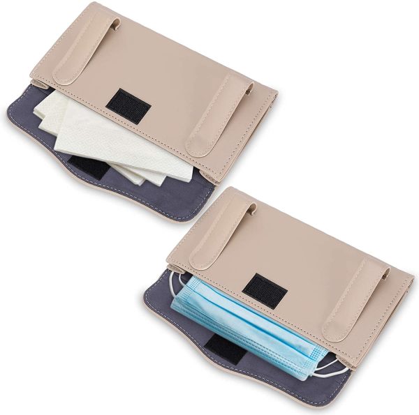 Color Car Sun Visor Tissue Holder Dispenser Box