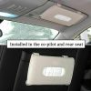 Color Car Sun Visor Tissue Holder Dispenser Box