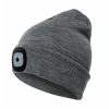 Grey LED Beanie Hat