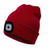 red LED Beanie Hat