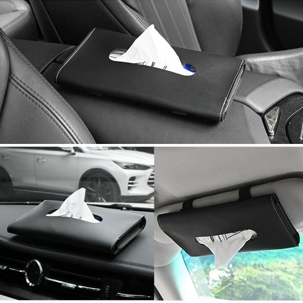 Color Car Color Car Sun Visor Tissue Holder Dispenser BoxSun Visor Tissue Holder Dispenser Box