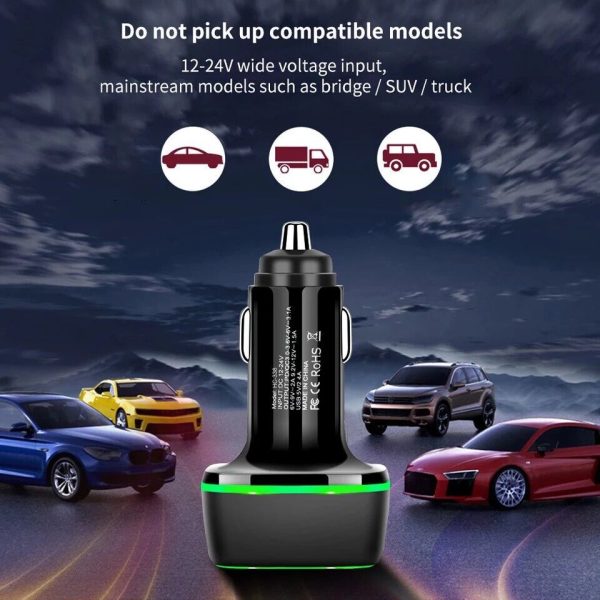 PD Fast Car Charger 18W