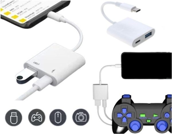 Fast Charging OTG Adapter Type C