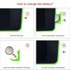 Drawing Board Replaceable Batteries