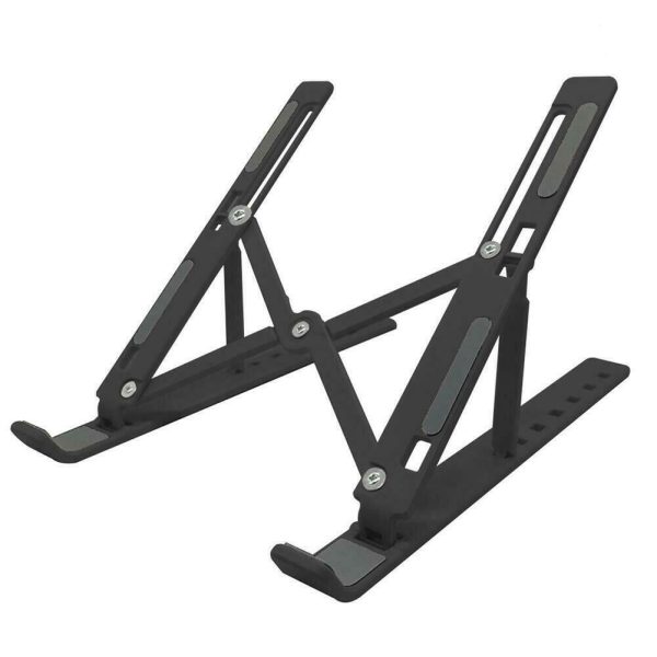 Laptop stand Black PVC plastic