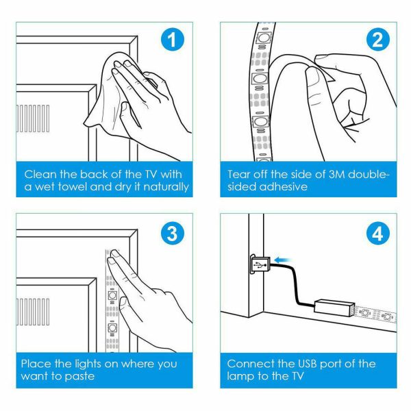 RGB Strip Light Instruction