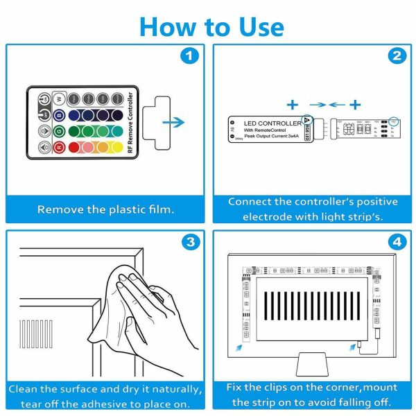 RGB Strip Light Instruction