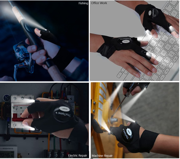 Light Up Gloves Use