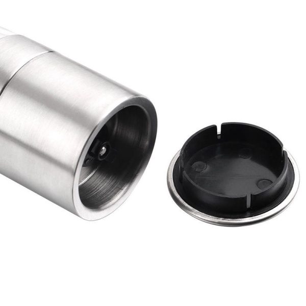 salt and pepper grinder open