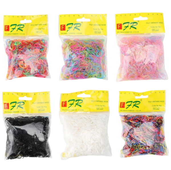 Mini Rubber Hairband Main