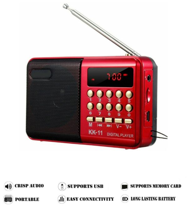 Digital Rechargeable Radio